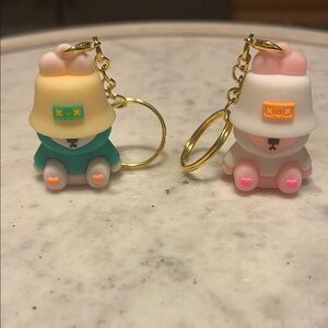 Hello Kitty and friends keychain set